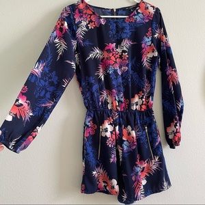 Floral Romper One Clothing Size Small